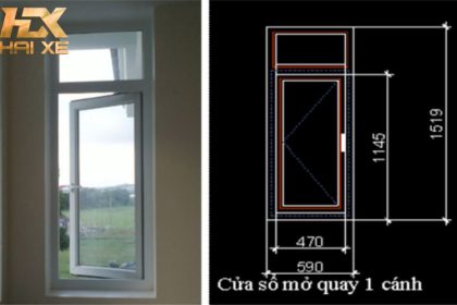 Cách tính kích thước cửa sổ nhôm kính chuẩn phong thủy