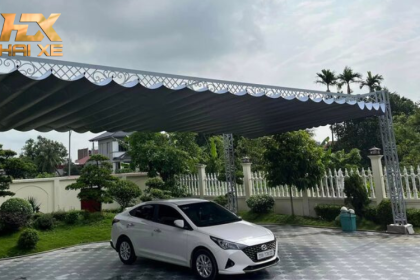 Mái che nhà xe tự động - Giải pháp bảo vệ xế hộp hiện đại, tiện nghi