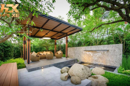 Nhà chòi sân vườn - Điểm nhấn độc đáo cho không gian sống xanh