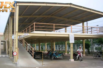 Những lưu ý khi thi công nhà xe bằng khung thép tiền chế