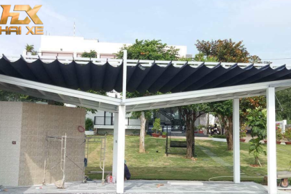 Mái che lùa - Giải pháp che nắng linh hoạt cho không gian hiện đại