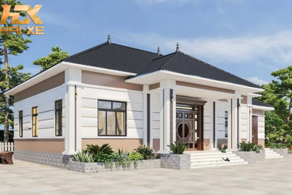 Mẫu nhà mái Nhật - Xu hướng kiến trúc tinh tế, tiện nghi và hiện đại