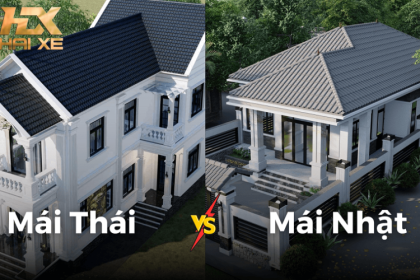 So sánh nhà mái Nhật và mái Thái có gì khác biệt?