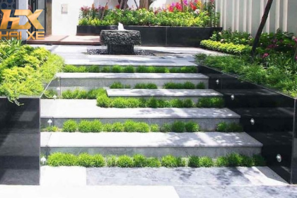 Bậc tam cấp - Cấu trúc quen thuộc mang giá trị thẩm mỹ và phong thủy
