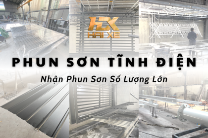 Công Nghệ Phun Sơn Tĩnh Điện Tại Hai Xe