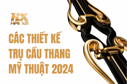 Mẫu Thiết Kế Trụ Cầu Thang Đẹp 2024