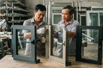 Kinh nghiệm so sánh các lựa chọn cửa nhôm kính
