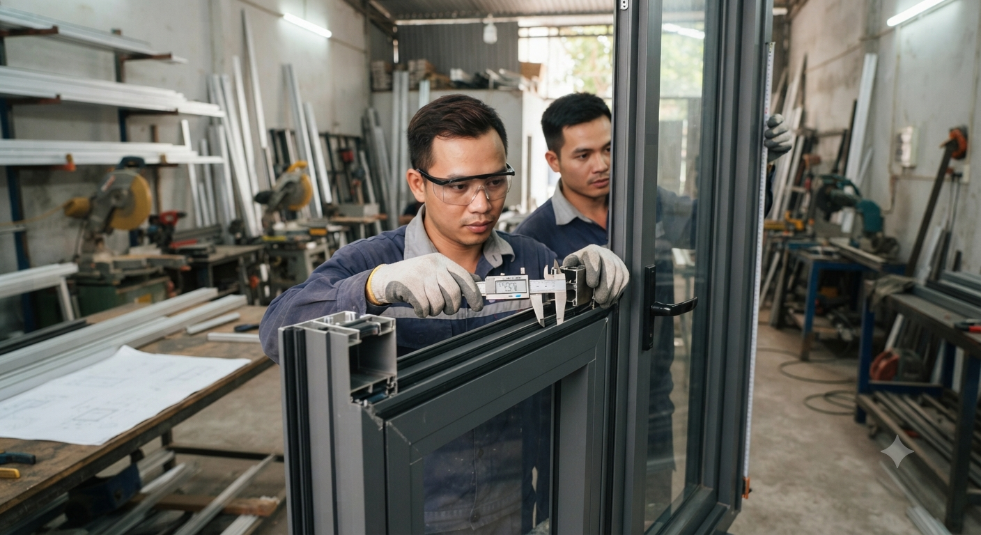 Thông số kỹ thuật của cửa nhôm Maxpro anh/chị nên biết